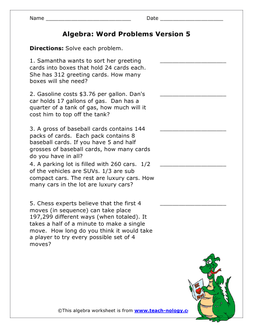 Worksheets For All