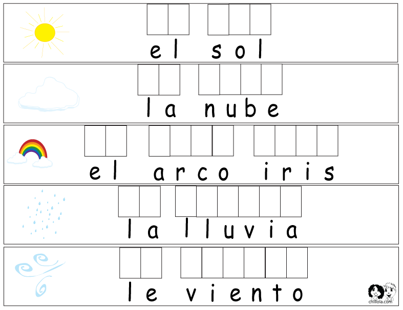 Collection Of Free Kindergarten Worksheets In Spanish